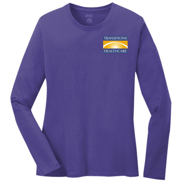 HO - Ladies Long Sleeve Core Cotton Tee Thumbnail