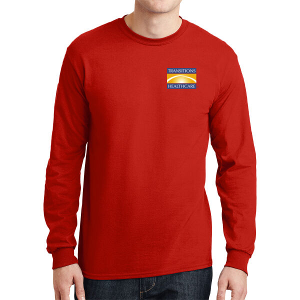 HO - DryBlend ® 50 Cotton/50 Poly Long Sleeve T Shirt Thumbnail