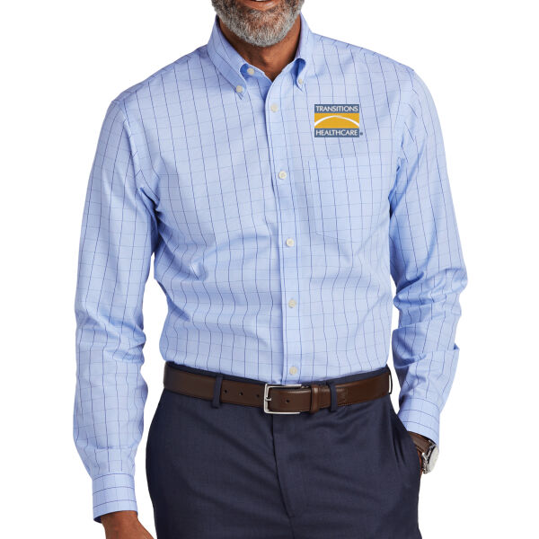 HO - Wrinkle Free Stretch Patterned Shirt Thumbnail