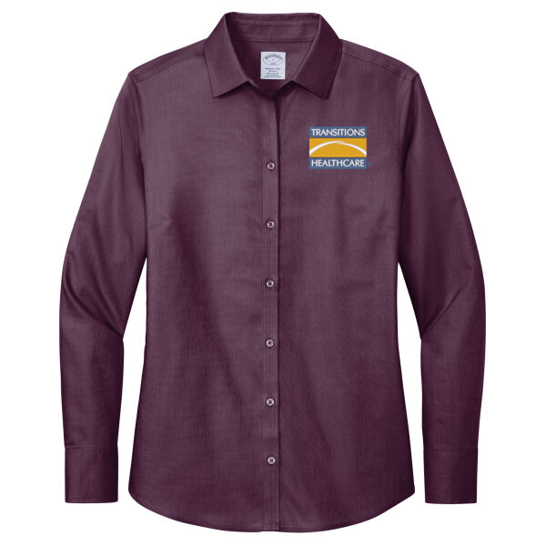 HO - Women's Wrinkle Free Stretch Nailhead Shirt Thumbnail