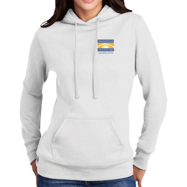 AC - Ladies Core Fleece Pullover Hooded Sweatshirt Thumbnail