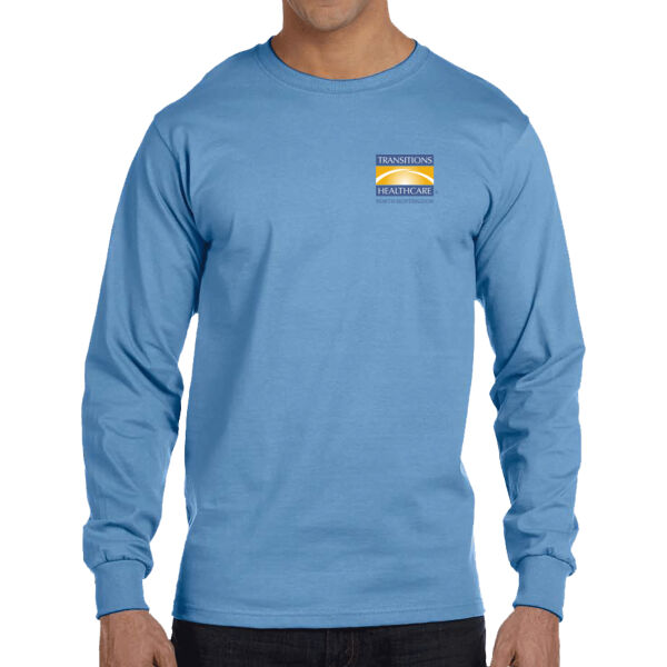 NH - DryBlend ® 50 Cotton/50 Poly Long Sleeve T Shirt Thumbnail
