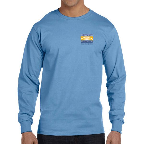 SH - DryBlend ® 50 Cotton/50 Poly Long Sleeve T Shirt Thumbnail